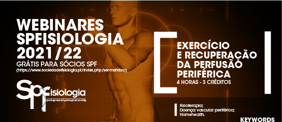 Webinar Exercício e recuperação da perfusão periférica​