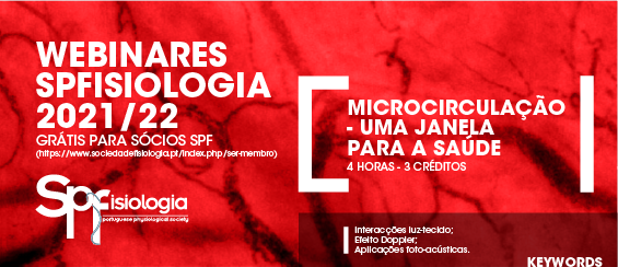 Webinar Microcirculação - uma janela para a saúde